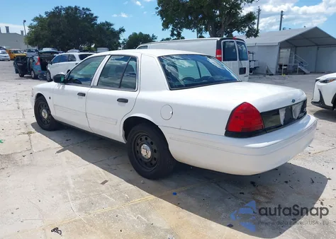 2011 Ford Crown Victoria Police Interceptor из США, поврежденный, VIN 2FABP7BV2BX176886